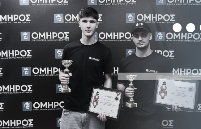 Οι ΣΧΟΛΕΣ ΟΜΗΡΟΣ στην κορυφή του 8ου Greek Barber Festival